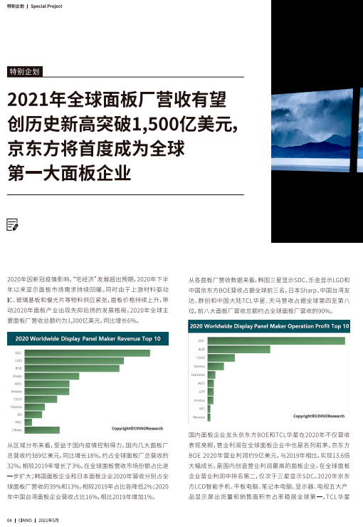 龙8long8，期刊 2021年5月刊《COMPASS》泛半导体产业趋势洞察